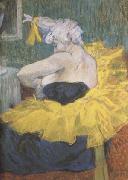 Henri de toulouse-lautrec, The Clowness Cha-U-Kao (mk09)